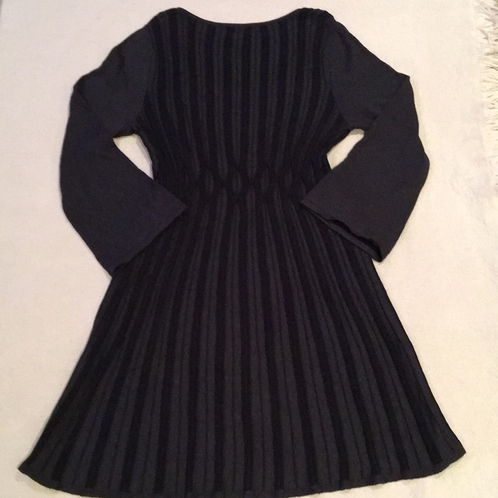 Style & Co | EUC Black & Gray Sweater Dress 1X